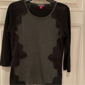 Black 3/4 Sleeve Top
